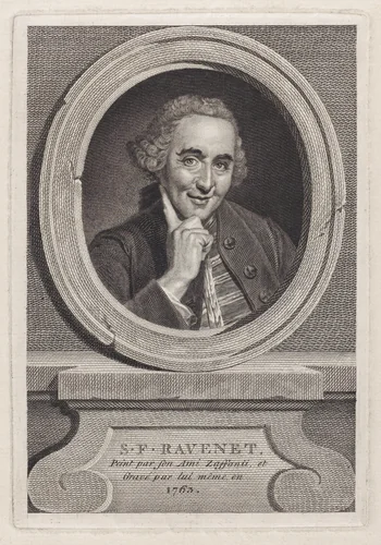 Simon François Ravenet by Simon Ravenet, print, 1763