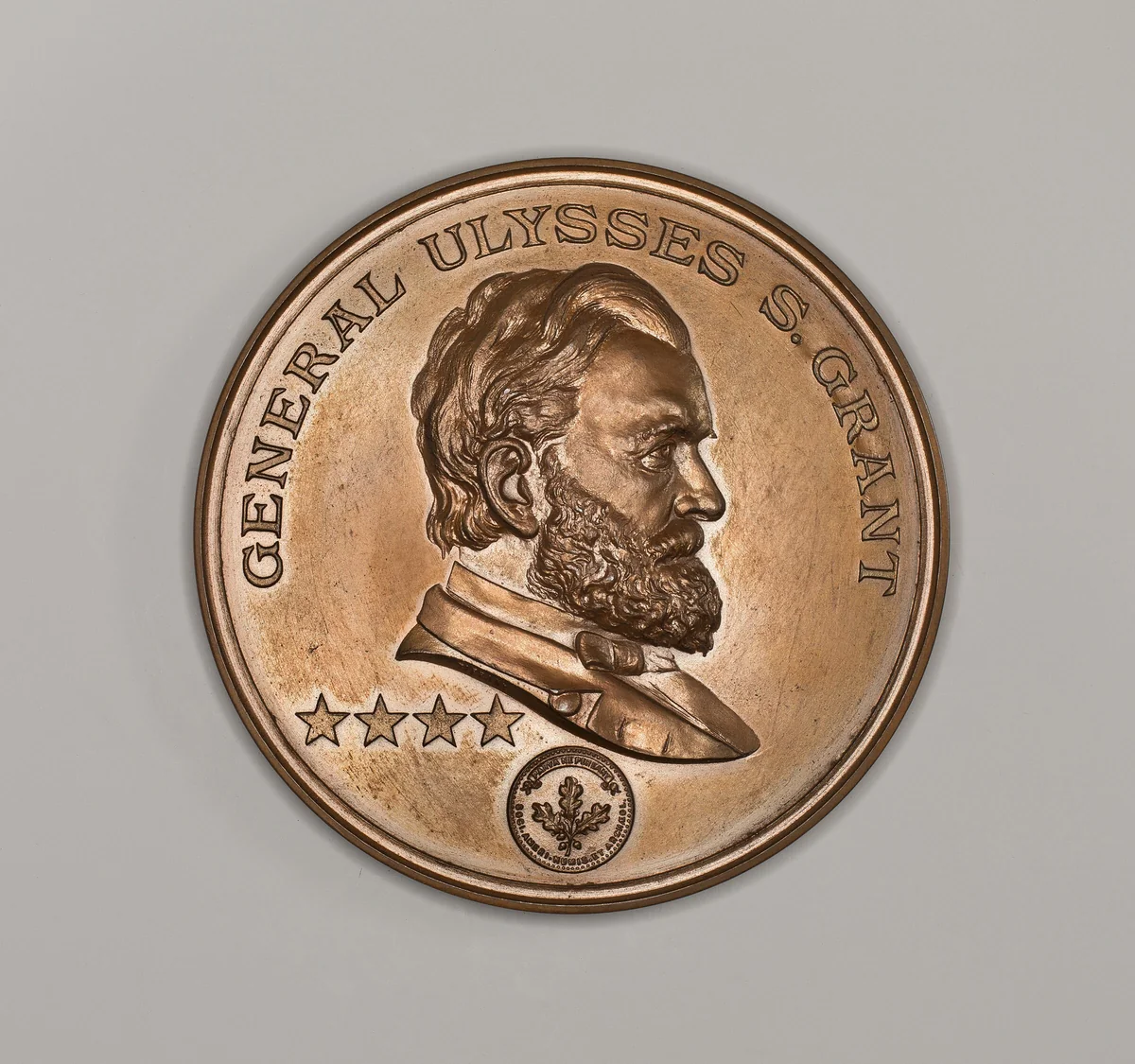 Medal Commemorating Ulysses S. Grant by Tiffany and Company, metalwork, 1897