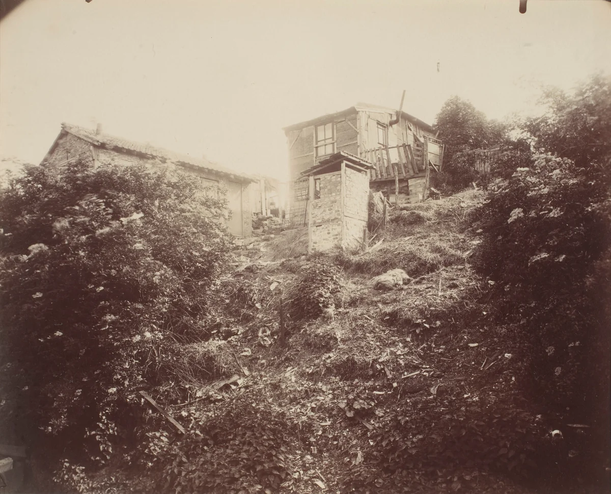Poterne des Peupliers by Eugène Atget, photograph, 1913