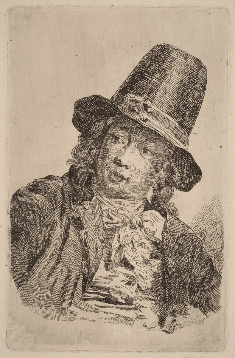 Detmar Friedrich Wilhelm Basse by Anton Graff, print, 1782