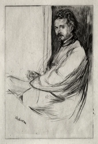Axenfeld by James McNeill Whistler, print, 1860