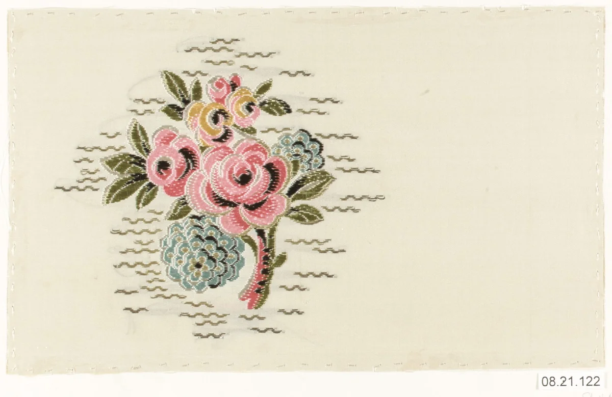 Textile sample by Unknown Designer, textile, 1900