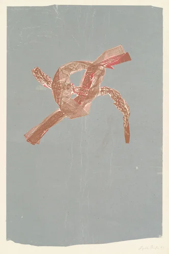 Chicken Fat Knots by Lynda Benglis, print, 1983