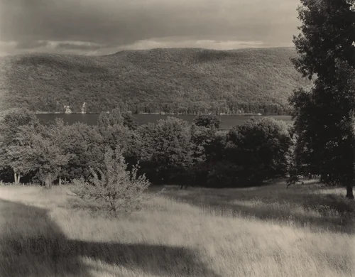 Lake George from the Hill by Alfred Stieglitz, photograph, 1932
