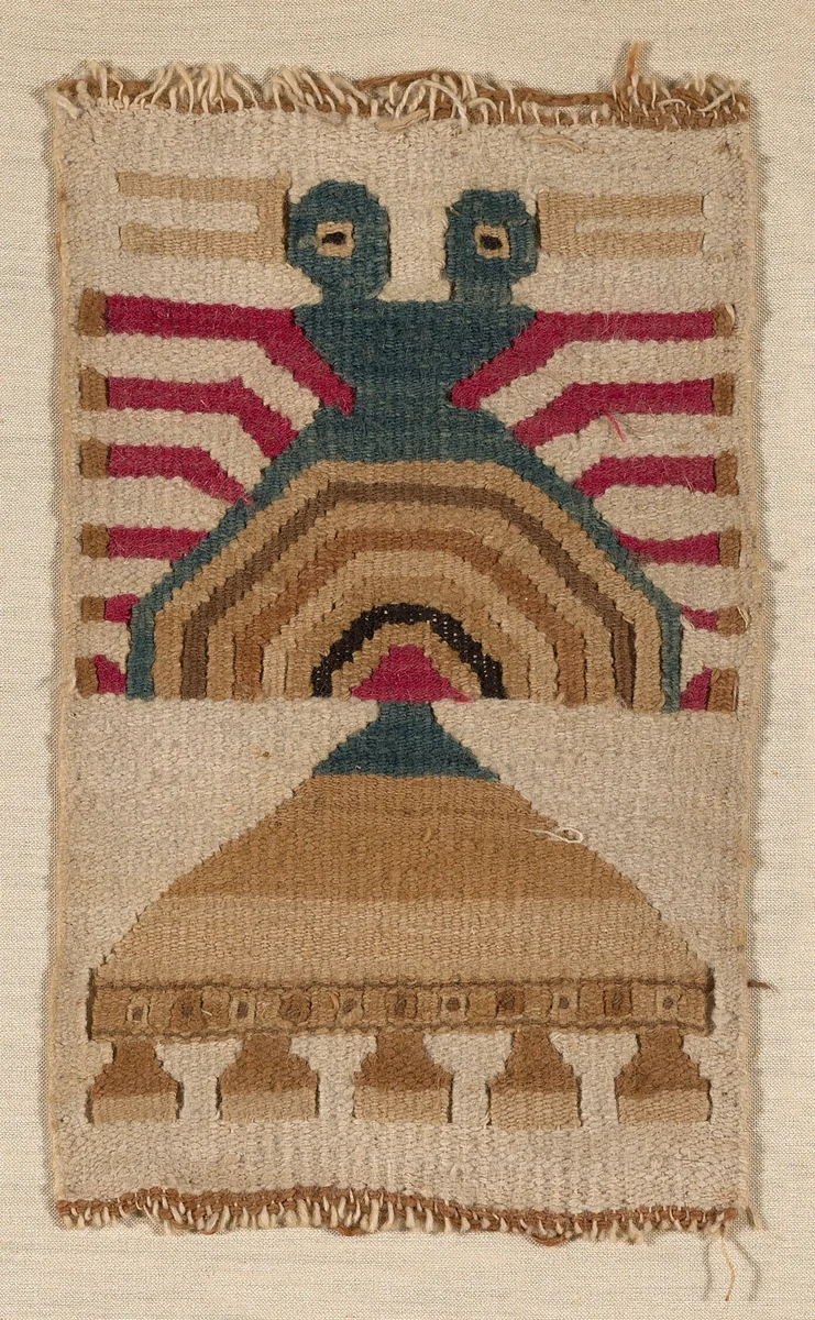 Patch by Lambayeque, textile, 1000-1476
