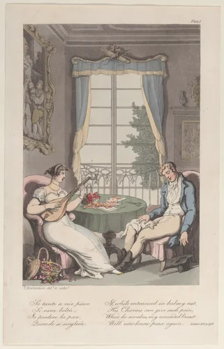 Title page by Thomas Rowlandson, print, 1815