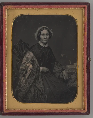 Untitled (Portrait of Seated Woman) by Unknown maker, other, 1860