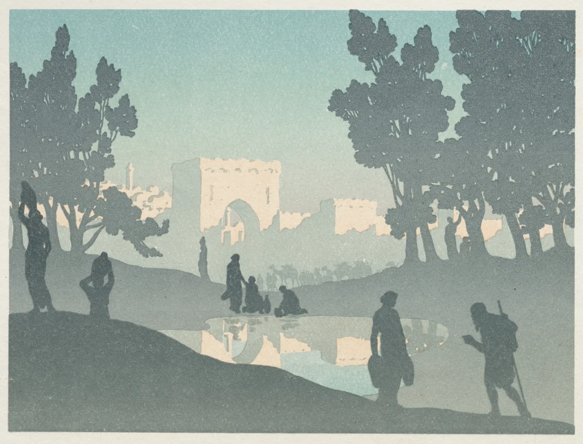 The Wandering Jew: The Old City by Henri Rivière, other, 1896