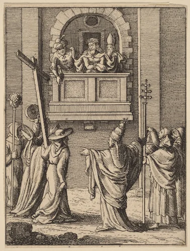 Ecce Homo by Wenceslaus Hollar
Hans Holbein the younger, print, 1607-1677