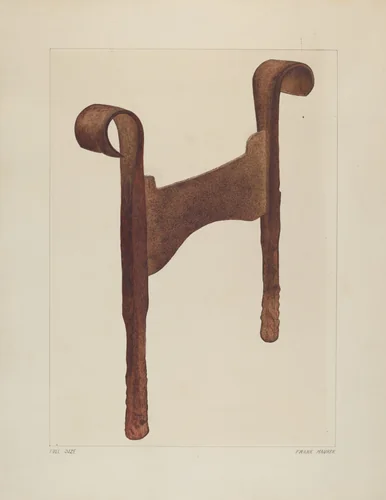 Scraper by Frank Maurer, index of american design, 1935-1942