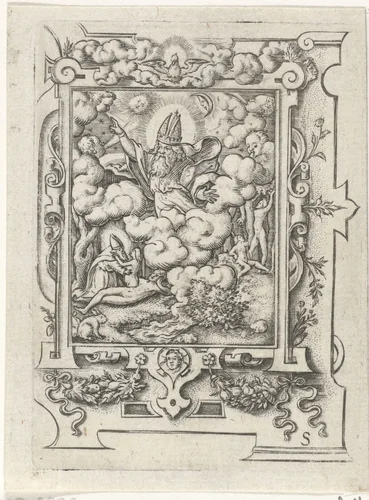 De Schepping by Virgilius Solis, print, 1524-1562