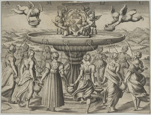 Allegory of a Cardinal by Matthaeus Greuter, print, 1566-1638