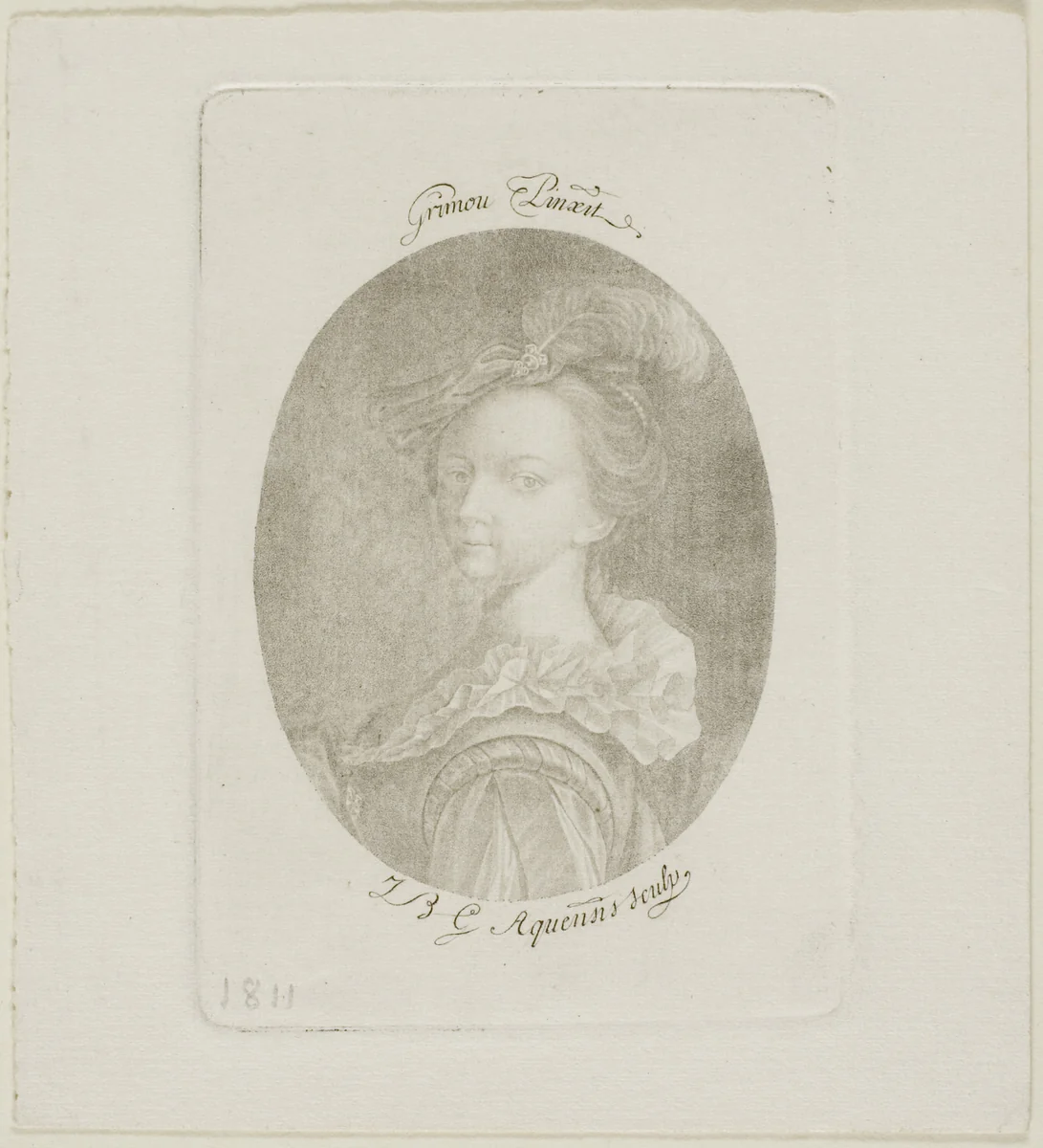 The Young Spainard by Jean-Baptiste de Grateloup Jean Pierre Sylvestre, print, 1755-1817