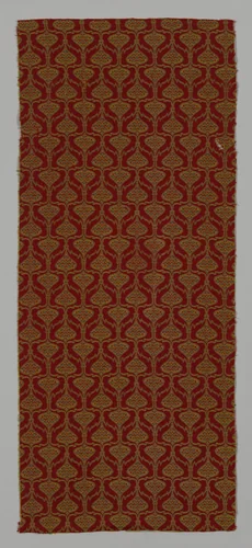 Panel by Arthur Heygate Mackmurdo, textile, 1876-1896