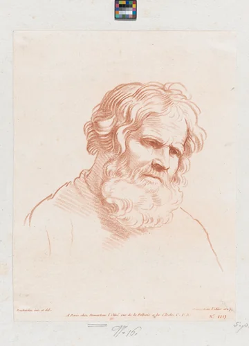 Ludovico XV, dedication page by Jean Daullé, print, 1739