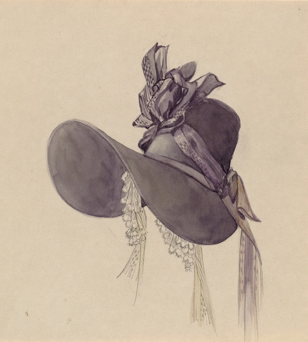 Bonnet by Rosalia Lane, index of american design, 1935-1942