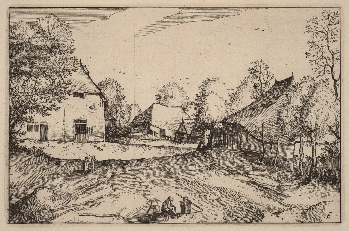 The Swann's Inn by Claes Jansz Visscher
Johannes van Doetechum the Elder
Lucas van Doetechum
Master of the Small Landscapes, print, 1612