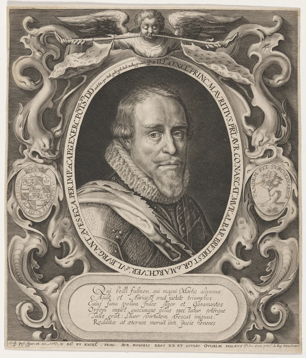 Maurice of Nassau, Prince of Orange by Willem de Passe
Crispijn van de Passe I, print, 1598-1637