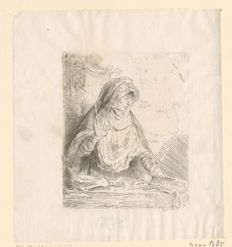 Maria met de passiewerktuigen by William James Smith, print, 1824