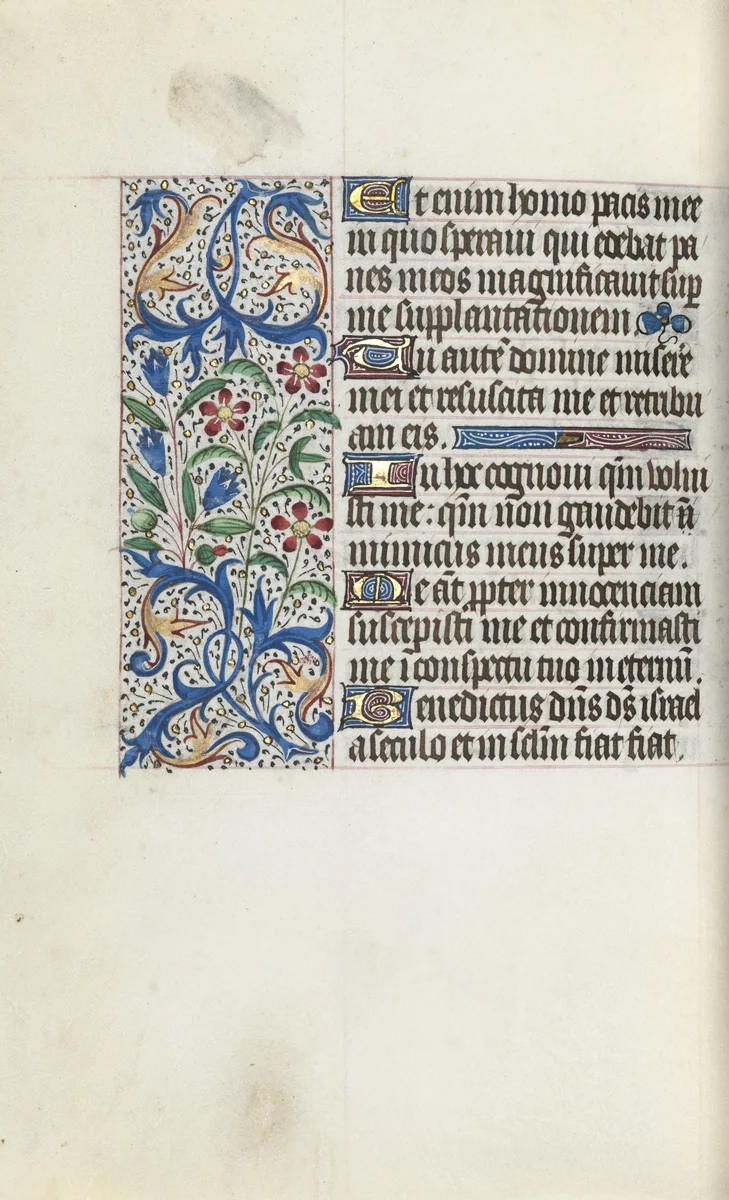 Book of Hours (Use of Rouen): fol. 128v by Master of the Geneva Latini, book, 1465-1475