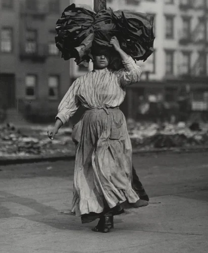 On the Bowery, New York City by Lewis Wickes Hine, photograph, 1909