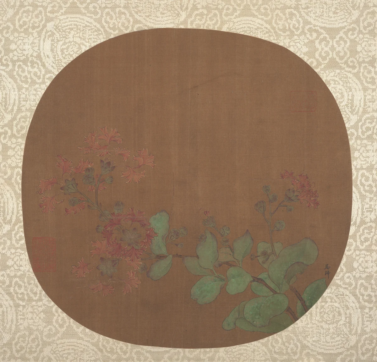 Flower Study by Unidentified Artist, painting, 1368-1644