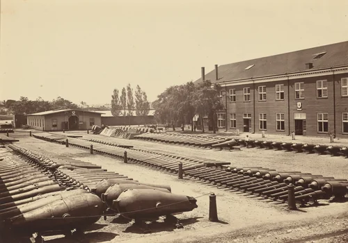 Views in the Navy Ordnance Yard, Washington, D.C., June by Mathew Brady, photograph, 1866