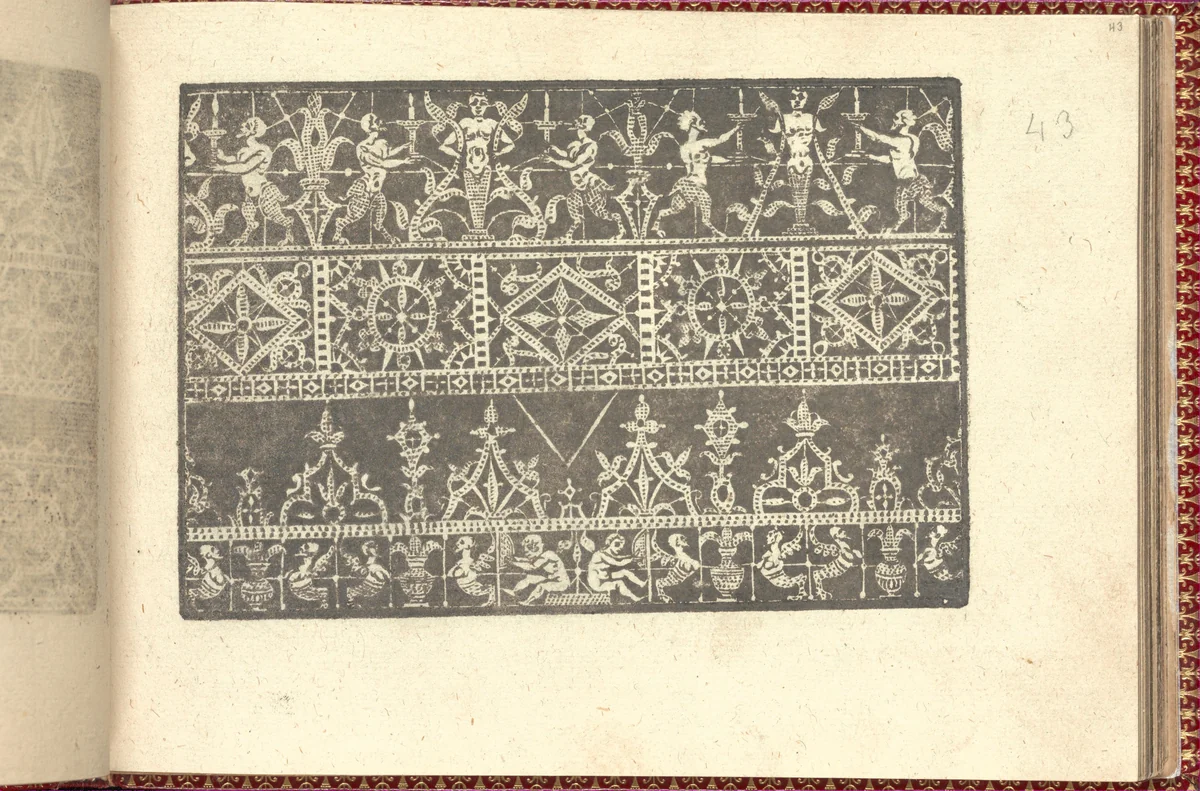 Corona delle Nobili et Virtuose Donne: Libro I-IV, page 43 (recto) by Cesare Vecellio, book, 1601