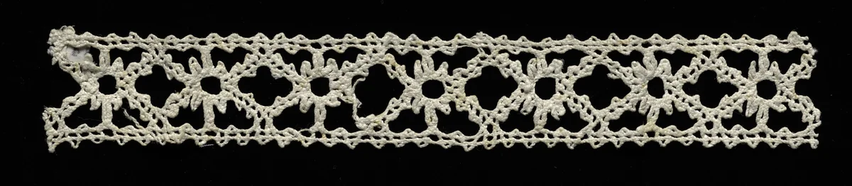 Bobbin Lace Insertion without Selvage by Unknown, textile, 1540-1560