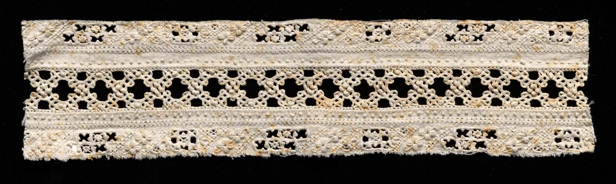 Needlepoint (Cutwork) Lace Band by Unknown, textile, 1540-1560