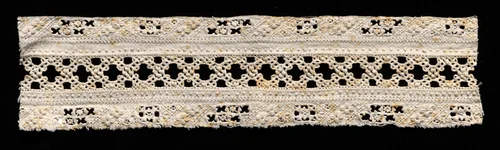 Needlepoint (Cutwork) Lace Band by Unknown, textile, 1540-1560