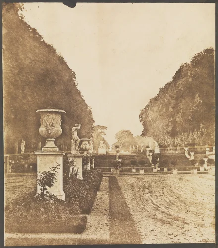 [Gardens of Saint-Cloud] by Henri-Victor Regnault, photograph, 1855
