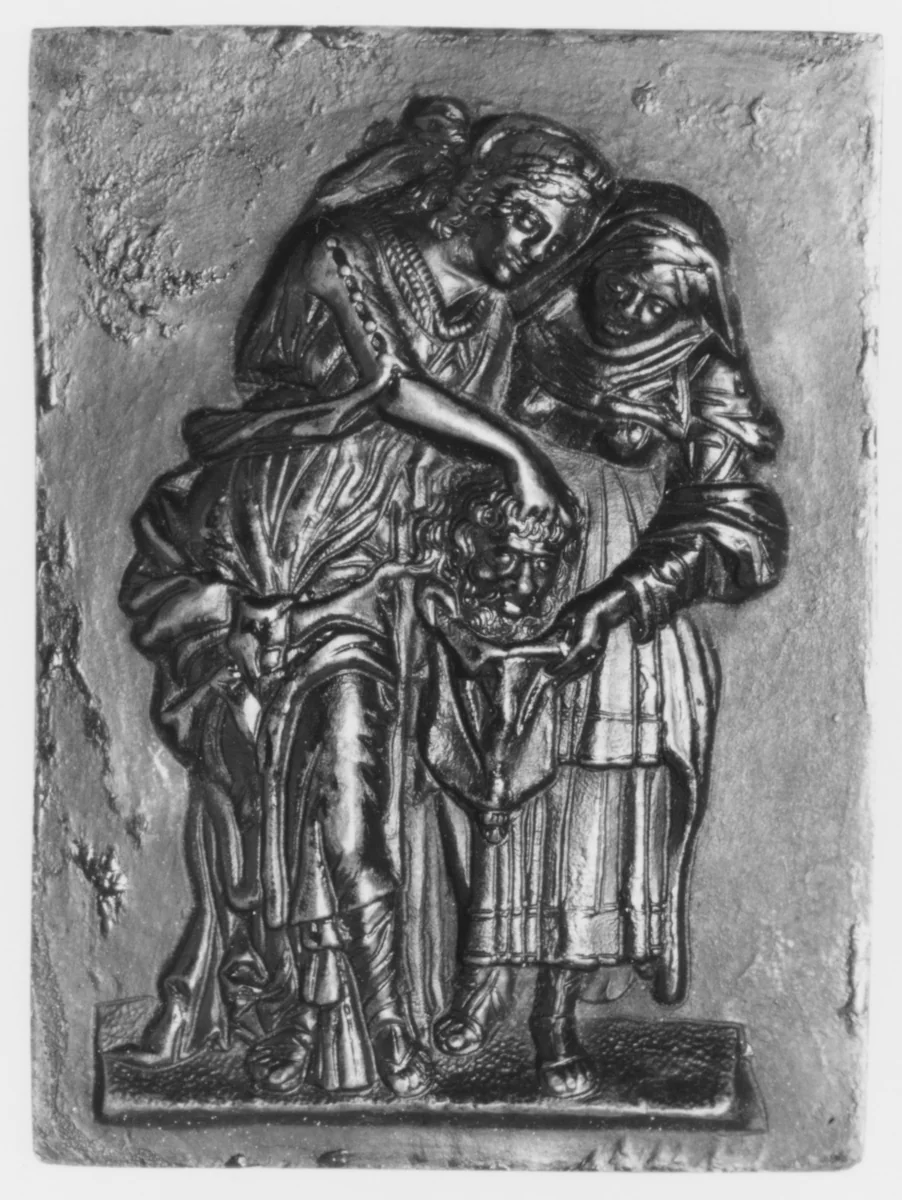 Judith with the Head of Holofernes by Andrea Briosco, metalwork, 1500-1599