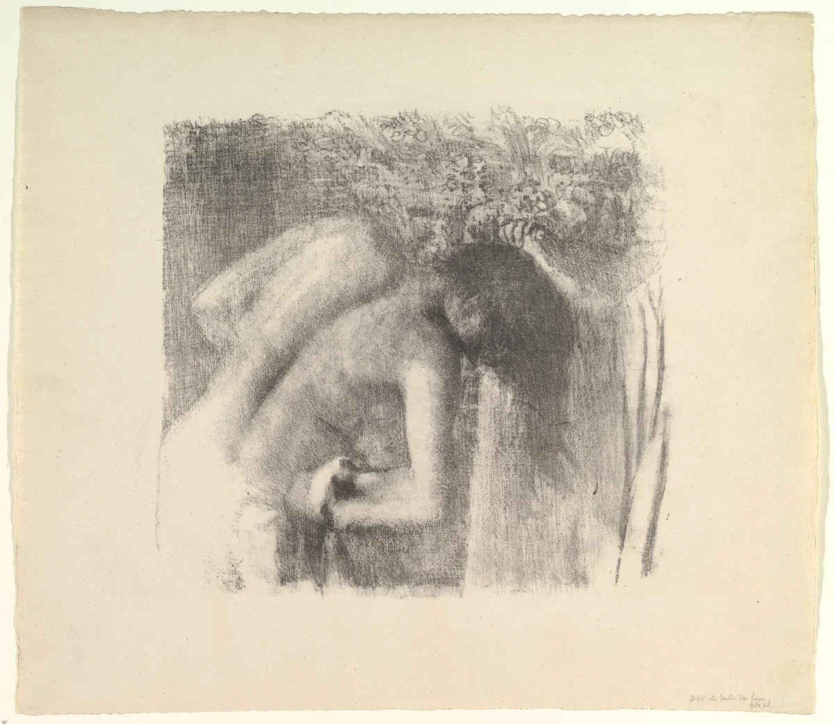 After the Bath (large version) by Edgar Degas, print, 1891-1892