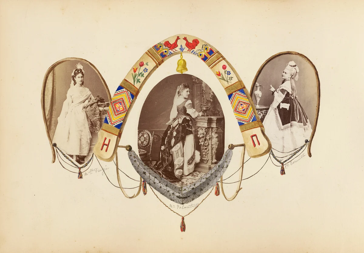 The Madame B Album by Marie-Blanche Hennelle Fournier, photograph, 1870-1879