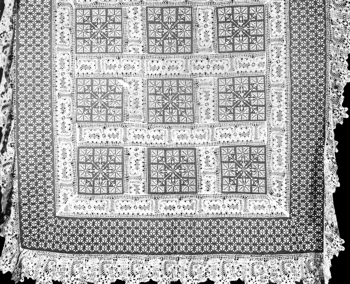 Cover by Probably Russia, textile, 1875-1900