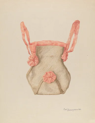 Handbag by Carl Buergerniss, index of american design, 1940