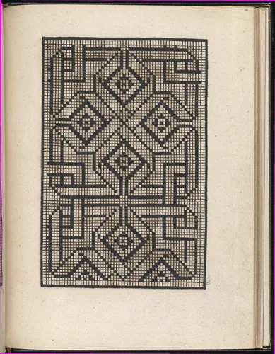 Page from Ein new kunstlich Modelbuch...(Page 41r) by Peter Quentel, book, 1544