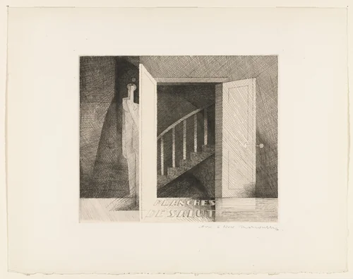 The Road to Salvation by Louis Marcoussis, print, 1931