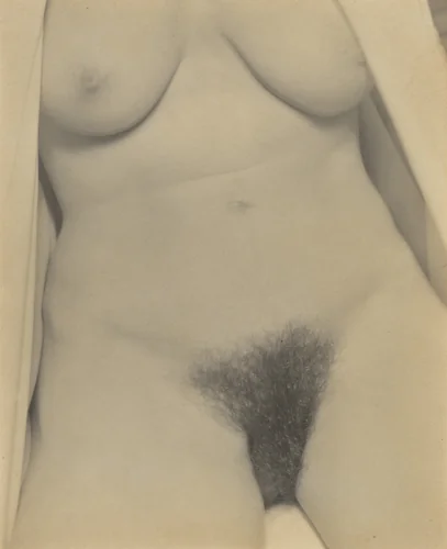 Georgia O'Keeffe--Torso by Alfred Stieglitz, photograph, 1921