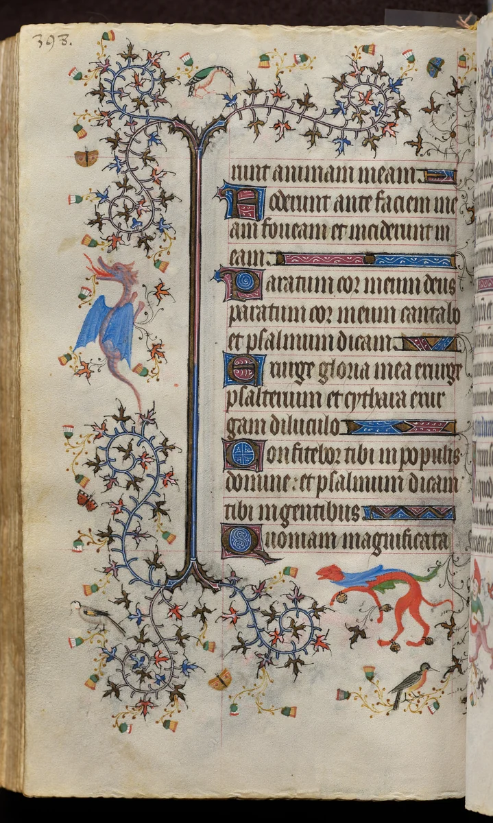 Hours of Charles the Noble, King of Navarre (1361-1425): fol. 193v, Text by Master of the Brussels Initials and Associates, book, 1400-1410