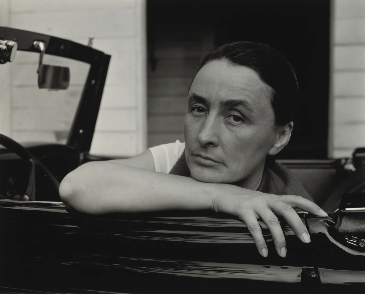 Georgia O'Keeffe by Alfred Stieglitz, photograph, 1933