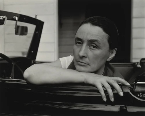 Georgia O'Keeffe by Alfred Stieglitz, photograph, 1933