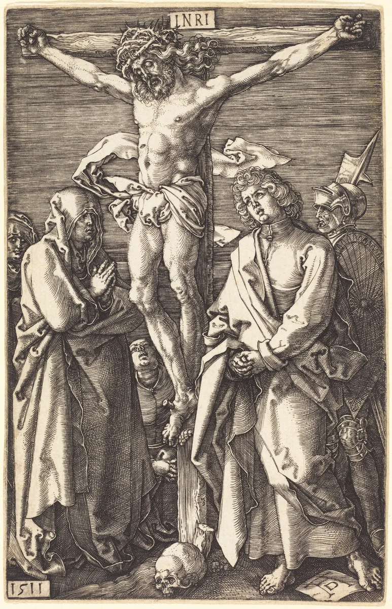 The Crucifixion by Albrecht Dürer, print, 1511