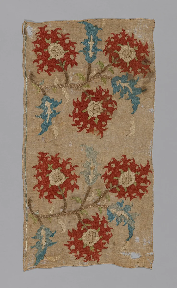 Fragment by Turkey, textile, 1601-1700