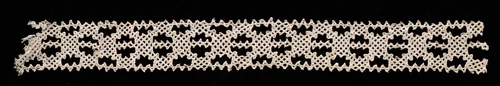 Bobbin Lace Insertion without Selvage by Unknown, textile, 1540-1560
