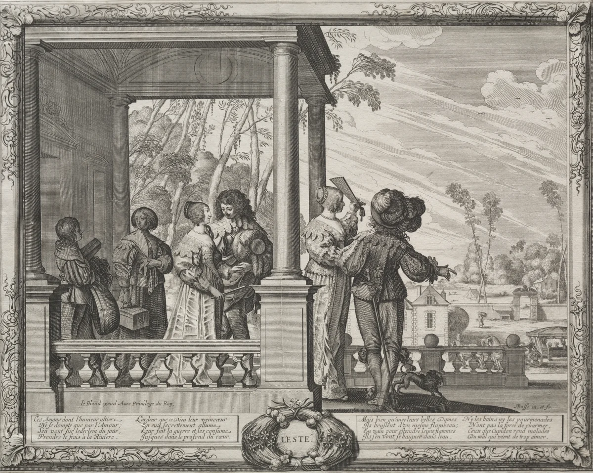 The Four Seasons: Summer by Abraham Bosse, print, 1635