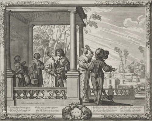 The Four Seasons: Summer by Abraham Bosse, print, 1635