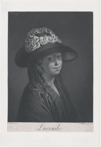 Lucinde by Johann Friedrich Bause, print, 1780