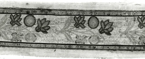 Fragment (Border) by Iran, textile, 1601-1700